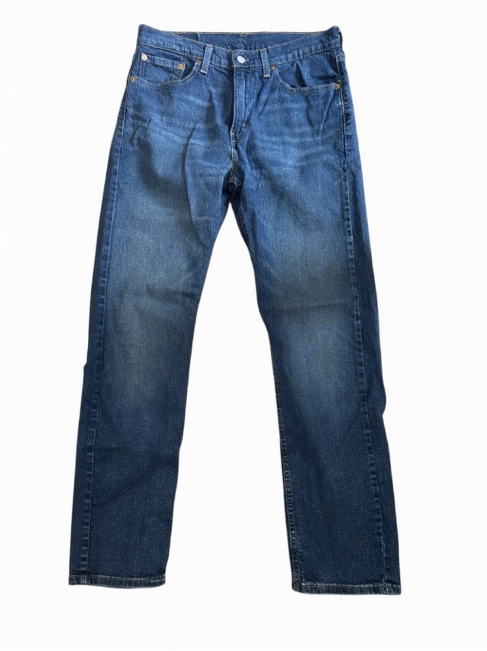 Levi's Straight-Leg Men's Dark Blue Jeans
